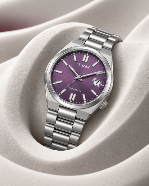 Citizen NJ0200-50W TSUYOSA 37mm Automatic 37 mm Purple Dial Watch