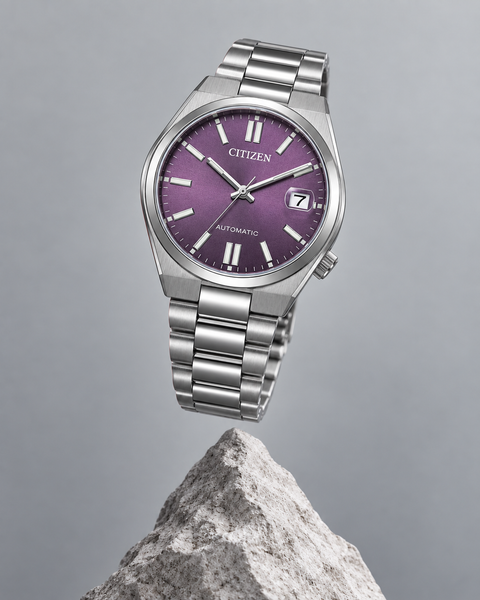 Citizen NJ0200-50W TSUYOSA 37mm Automatic 37 mm Purple Dial Watch