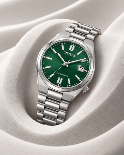 Citizen NJ0200-50X TSUYOSA 37mm Automatic 37 mm Dark Green Dial Watch