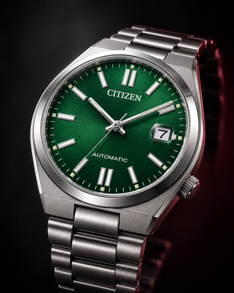 Citizen NJ0200-50X TSUYOSA 37mm Automatic 37 mm Dark Green Dial Watch