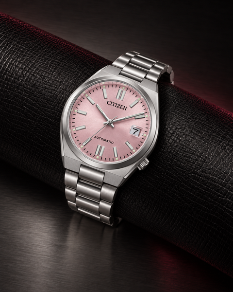 Citizen NJ0200-50Z TSUYOSA 37mm Automatic 37 mm Pastel Pink Dial Watch