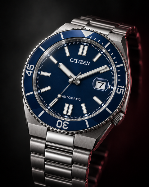 Citizen NJ0230-59L TSUYOSA Shore Automatic 40 mm Blue Dial Watch