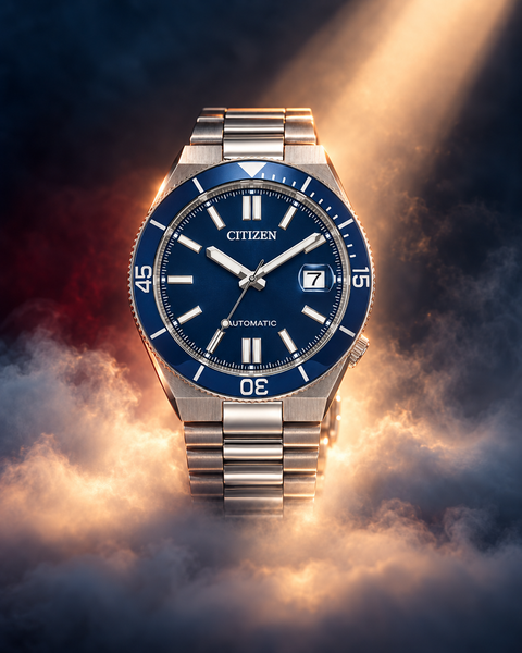 Citizen NJ0230-59L TSUYOSA Shore Automatic 40 mm Blue Dial Watch