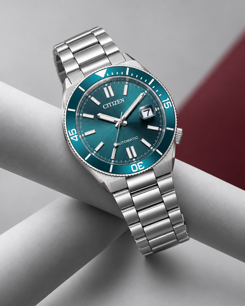 Citizen NJ0231-56L TSUYOSA Shore Automatic 40 mm Turquoise Dial Watch