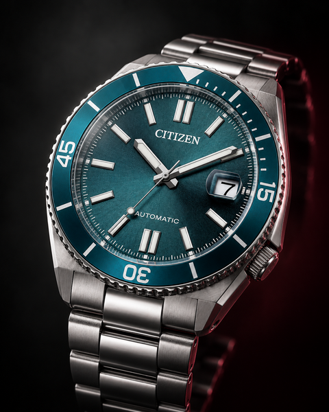 Citizen NJ0231-56L TSUYOSA Shore Automatic 40 mm Turquoise Dial Watch