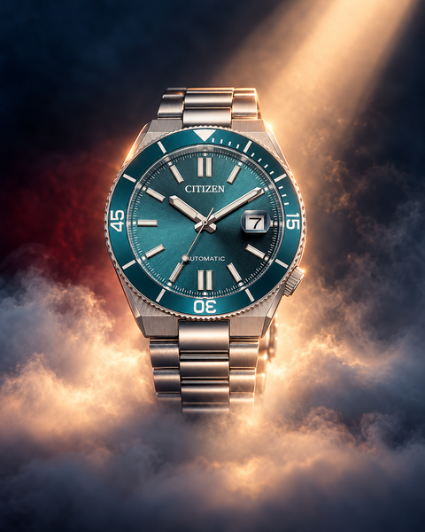 Citizen NJ0231-56L TSUYOSA Shore Automatic 40 mm Turquoise Dial Watch