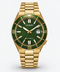 Citizen NJ0232-53X TSUYOSA Shore Gold-Tone Automatic 40 mm Green Dial Watch