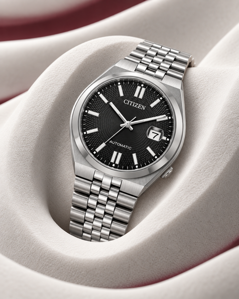 Citizen NK0020-55E TSUYOSA 60 Automatic 40 mm Black Dial Watch