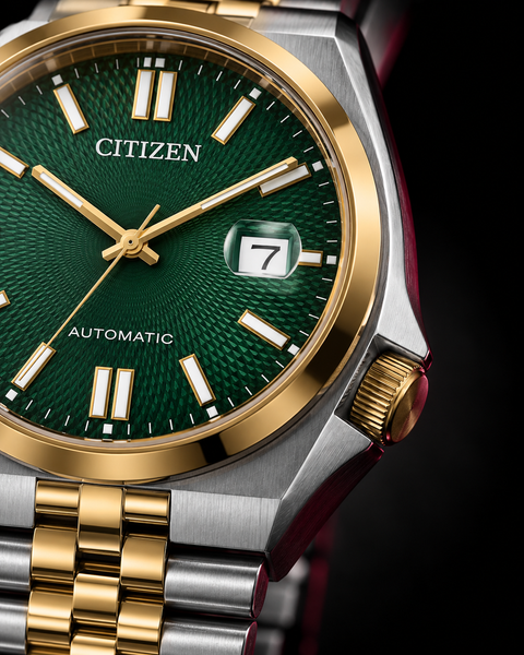 Citizen NK0024-54X TSUYOSA 60 Two-Tone Automatic 40 mm Green Dial Watch