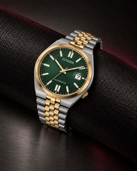 Citizen NK0024-54X TSUYOSA 60 Two-Tone Automatic 40 mm Green Dial Watch