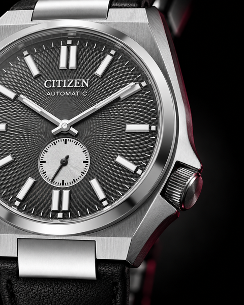 Citizen NK5010-01H TSUYOSA Small Second Automatic 40 mm Textured Gray Dial Watch