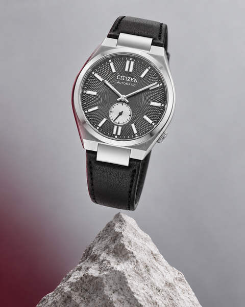 Citizen NK5010-01H TSUYOSA Small Second Automatic 40 mm Textured Gray Dial Watch