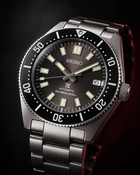Seiko SPB143J1 Prospex Sea 1965 Heritage Automatic Diver 40.5 mm Charcoal / Gray Dial Watch