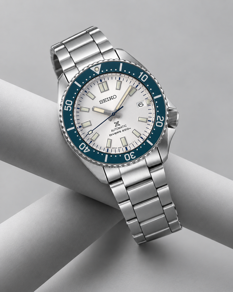 Seiko SPB213J1 Prospex Sea Automatic Diver 40.5 mm Silver / White Dial Watch