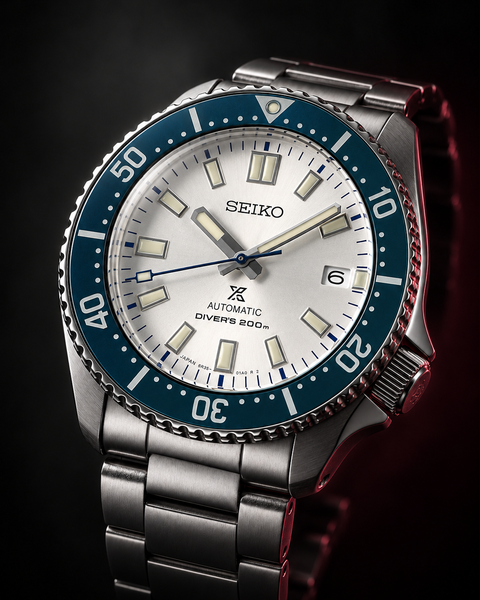 Seiko SPB213J1 Prospex Sea Automatic Diver 40.5 mm Silver / White Dial Watch