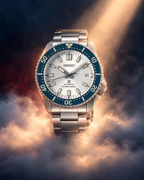 Seiko SPB213J1 Prospex Sea Automatic Diver 40.5 mm Silver / White Dial Watch
