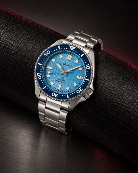 Seiko SPB299J1 Prospex Automatic Diver 42.0 mm Ice blue glacier-textured Dial Watch