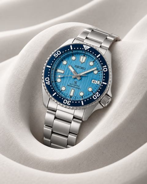 Seiko SPB299J1 Prospex Automatic Diver 42.0 mm Ice blue glacier-textured Dial Watch