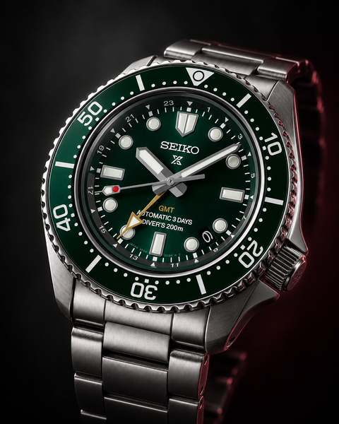 Seiko SPB381J1 Prospex Sea Automatic GMT Diver Watch