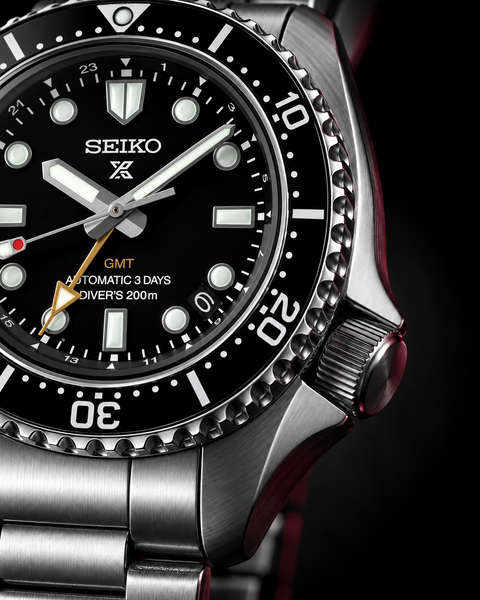 Seiko SPB383J1 Prospex Sea 1968 Heritage Automatic GMT Diver 42.0 mm Black Dial Watch
