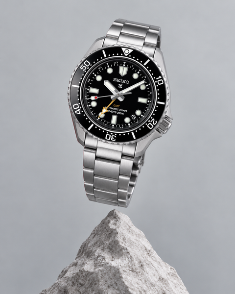 Seiko SPB383J1 Prospex Sea 1968 Heritage Automatic GMT Diver 42.0 mm Black Dial Watch