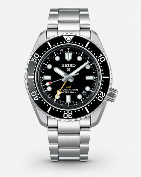 Seiko SPB383J1 Prospex Sea 1968 Heritage Automatic GMT Diver 42.0 mm Black Dial Watch