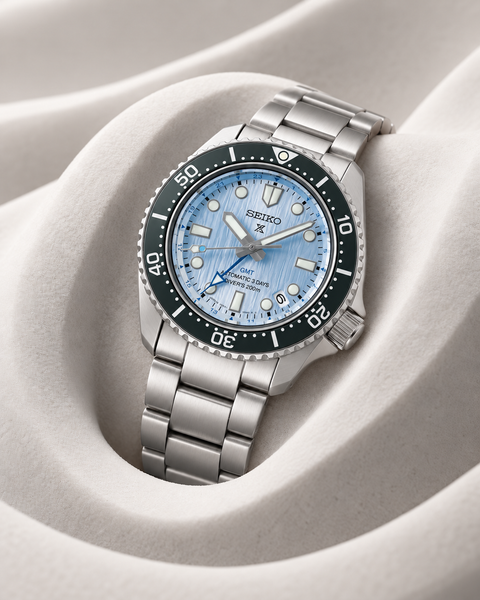 Seiko SPB385J1 Prospex Sea Automatic GMT Diver 42.0 mm Ice blue Dial Watch