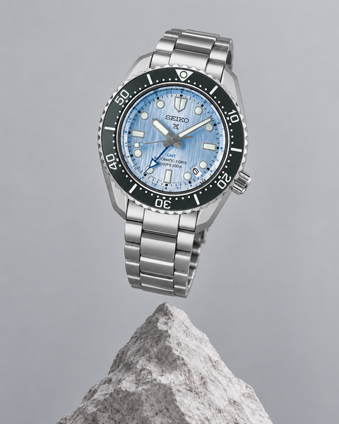 Seiko SPB385J1 Prospex Sea Automatic GMT Diver 42.0 mm Ice blue Dial Watch