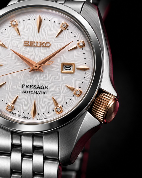 Seiko SRE009J1 Presage Cocktail Time Automatic 30.3 mm Light textured Dial Watch