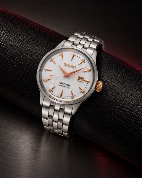 Seiko SRE009J1 Presage Cocktail Time Automatic 30.3 mm Light textured Dial Watch