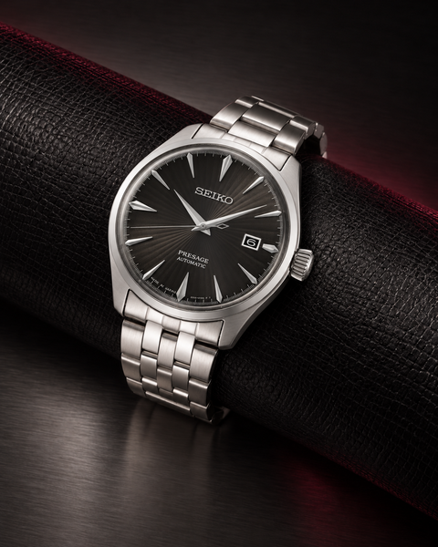Seiko SRPE17J1 Presage Cocktail Time Automatic 40.5 mm Dark Brown / Black Dial Watch