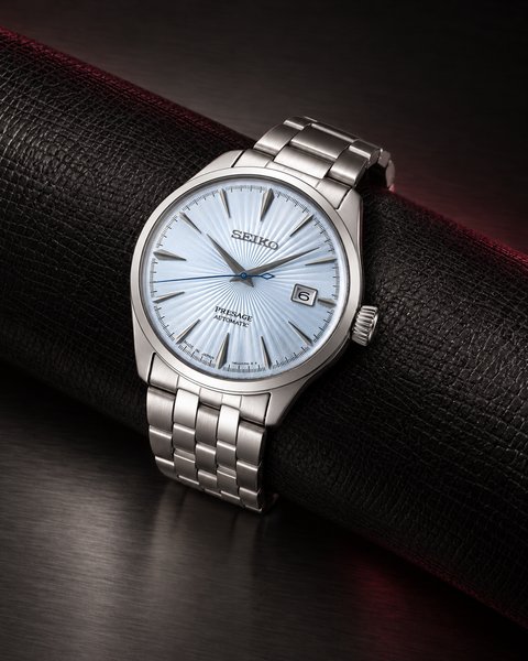 Seiko SRPE19J1 Presage Cocktail Time Automatic 40.5 mm Light Blue Dial Watch