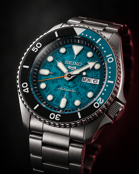 Seiko SRPJ45K1 5 Sports SKX Series Automatic 42.5 mm Watch
