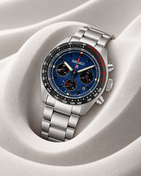 Seiko SSC815 Prospex Speedtimer Solar Chronograph 39.0 mm Navy Blue Dial Watch