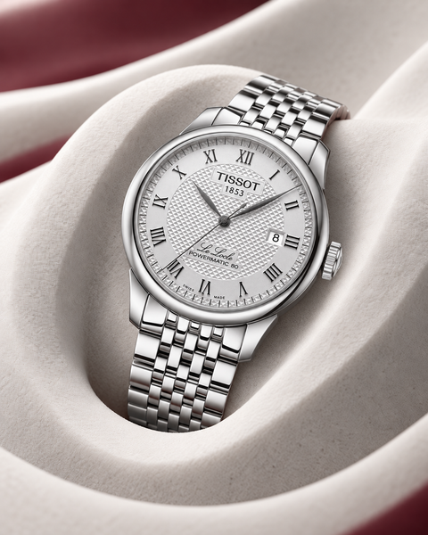 Tissot T006.407.11.033.00 Le Locle Powermatic 80 Automatic 39.3 mm Silver Dial Watch