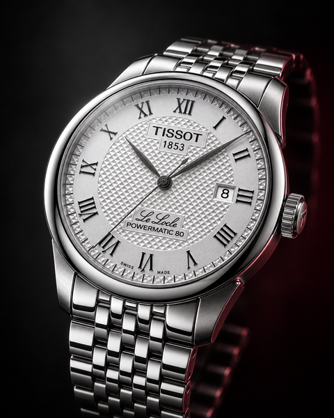 Tissot T006.407.11.033.00 Le Locle Powermatic 80 Automatic 39.3 mm Silver Dial Watch