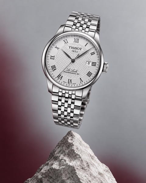Tissot T006.407.11.033.00 Le Locle Powermatic 80 Automatic 39.3 mm Silver Dial Watch