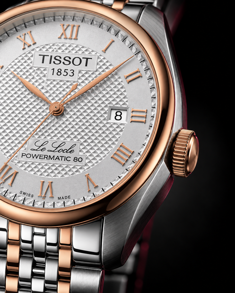 Tissot T006.407.22.033.00 Le Locle Powermatic 80 Automatic 39.3 mm Silver Dial Watch
