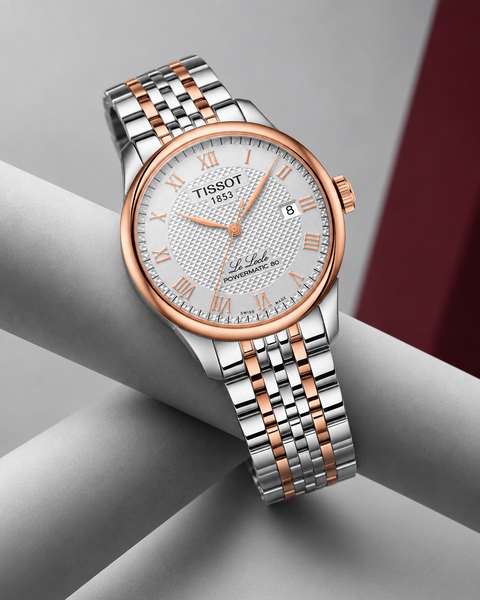 Tissot T006.407.22.033.00 Le Locle Powermatic 80 Automatic 39.3 mm Silver Dial Watch