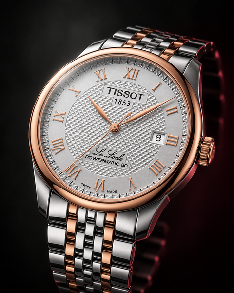 Tissot T006.407.22.033.00 Le Locle Powermatic 80 Automatic 39.3 mm Silver Dial Watch