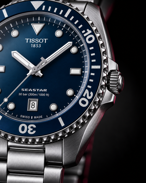 Tissot T120.410.11.041.00 Seastar 1000 Quartz 40 mm Blue Dial Watch