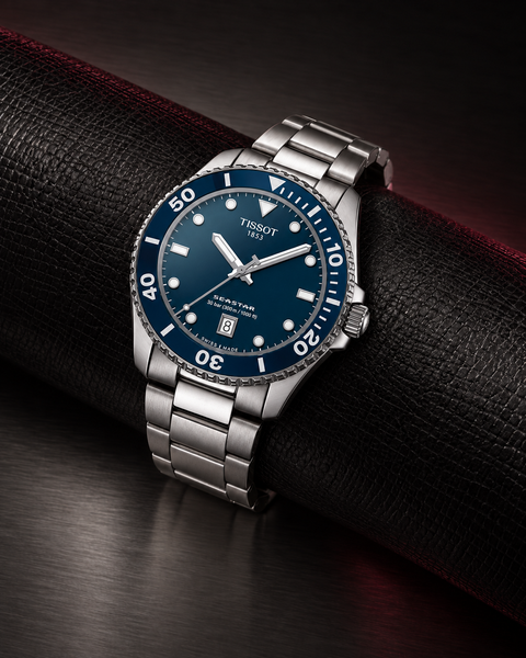 Tissot T120.410.11.041.00 Seastar 1000 Quartz 40 mm Blue Dial Watch