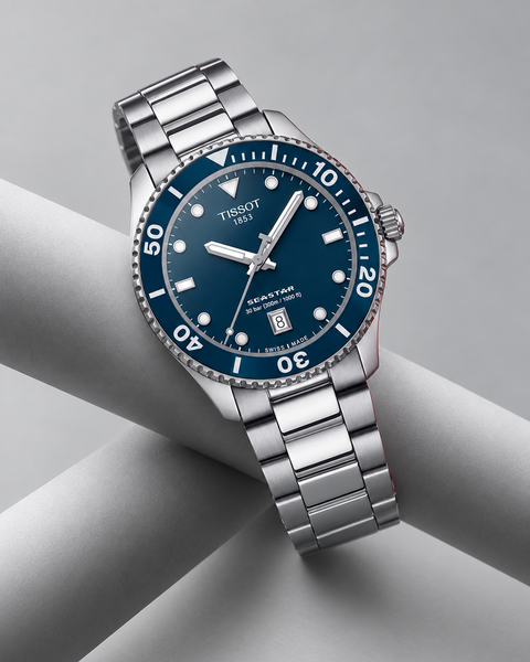 Tissot T120.410.11.041.00 Seastar 1000 Quartz 40 mm Blue Dial Watch