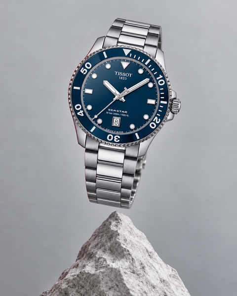 Tissot T120.410.11.041.00 Seastar 1000 Quartz 40 mm Blue Dial Watch