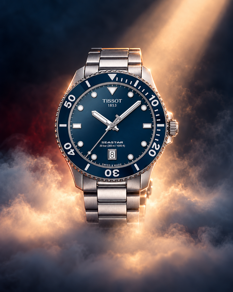Tissot T120.410.11.041.00 Seastar 1000 Quartz 40 mm Blue Dial Watch