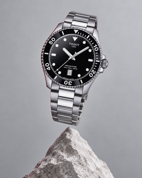 Tissot T120.410.11.051.00 Seastar 1000 Quartz 40 mm Black Dial Watch