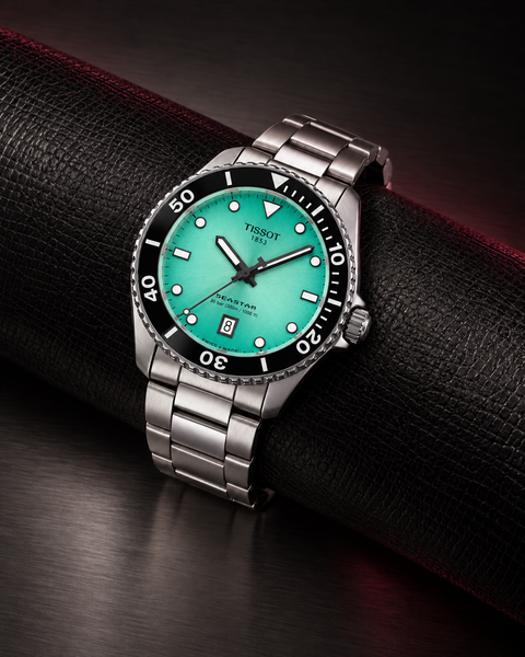 Tissot T120.410.11.091.00 Seastar 1000 Quartz 40 mm Turquoise Dial Watch