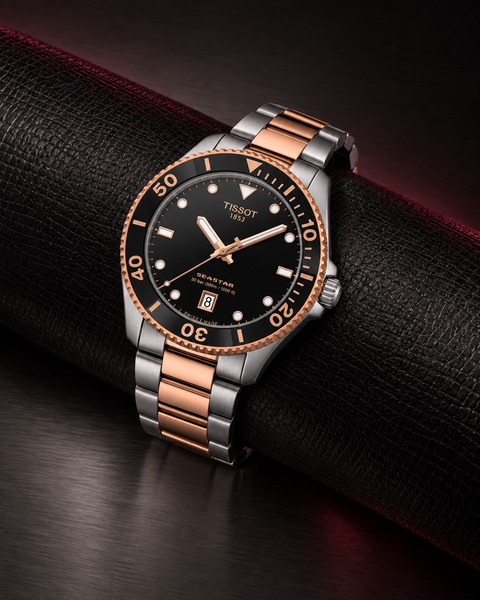 Tissot T120.410.22.051.01 Seastar 1000 Quartz 40 mm Black Dial Watch