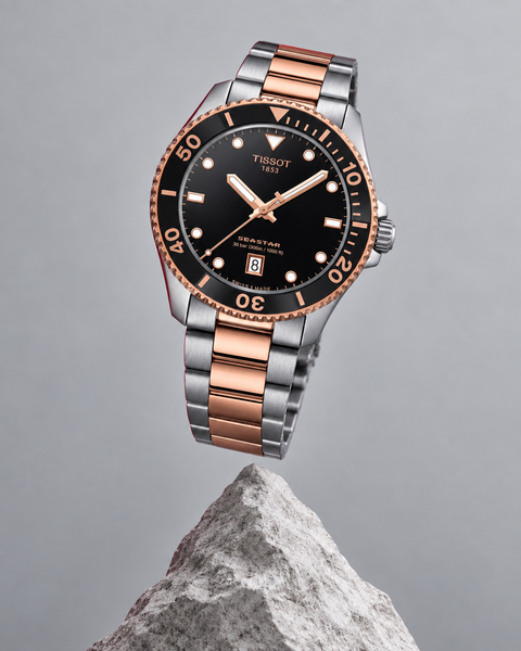 Tissot T120.410.22.051.01 Seastar 1000 Quartz 40 mm Black Dial Watch