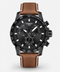Tissot T125.617.36.051.01 Supersport Chrono Quartz 45.5 mm Black Dial Watch